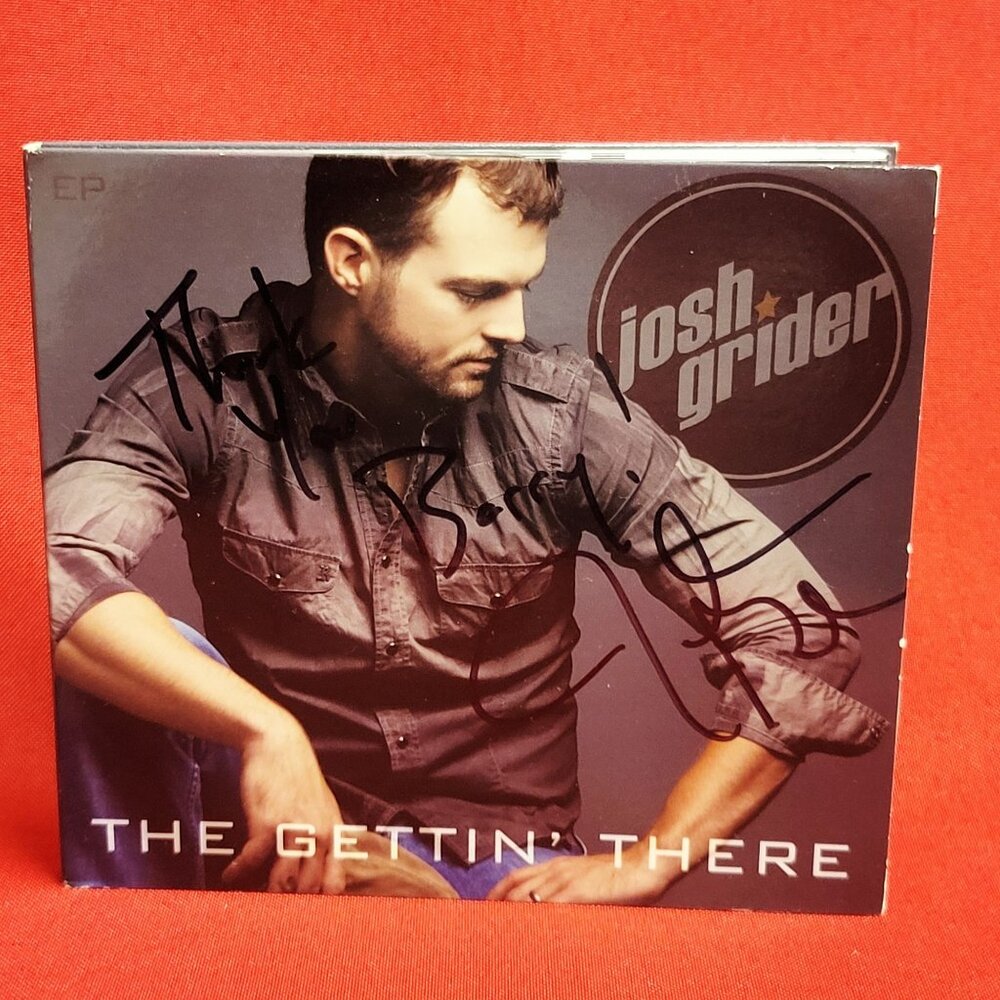 John Grinder The Gettin There CD 2012  Signed